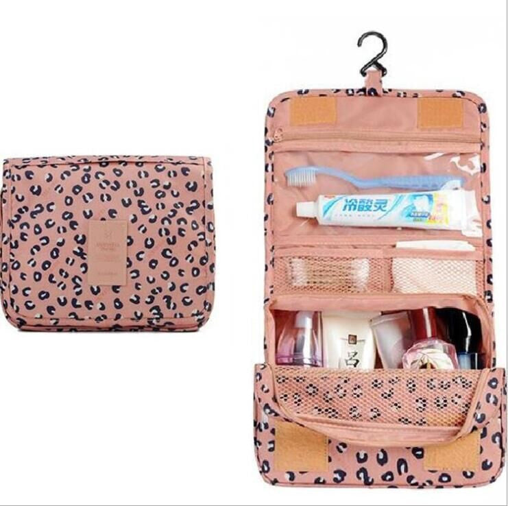 🧳 Hanging Foldable Travel Toiletry Bag – Compact Organizer for Men & Women