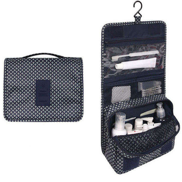 🧳 Hanging Foldable Travel Toiletry Bag – Compact Organizer for Men & Women