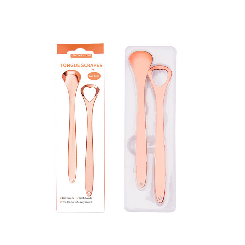 Stainless Steel Tongue Scraper – Deep Oral Hygiene