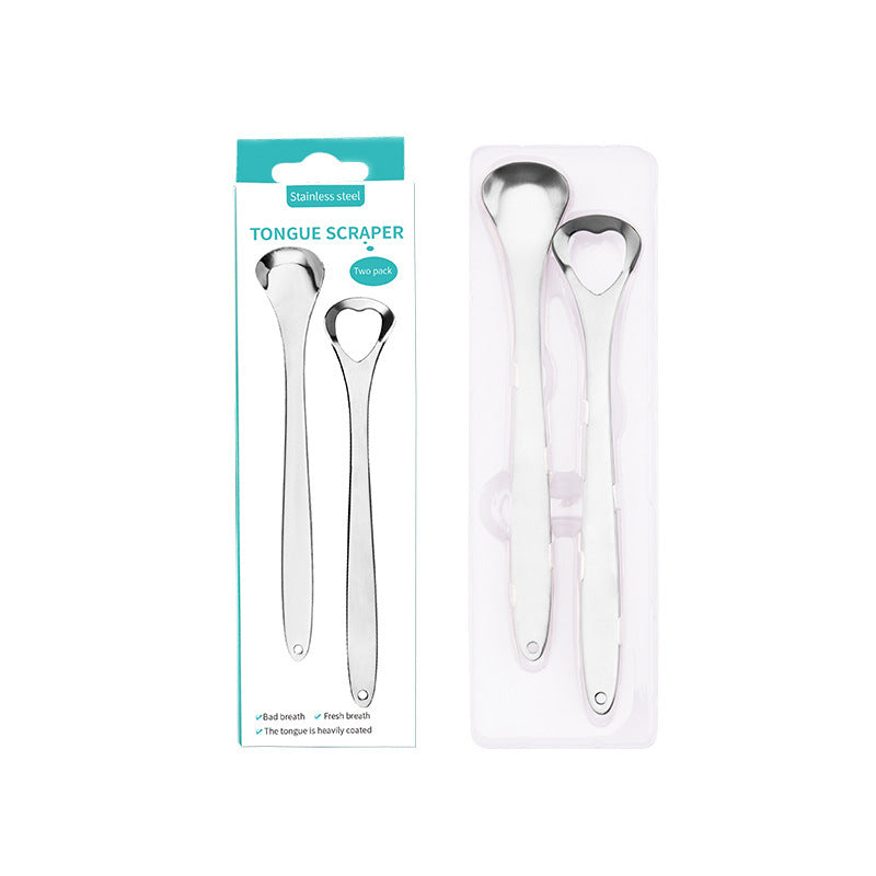 Stainless Steel Tongue Scraper – Deep Oral Hygiene
