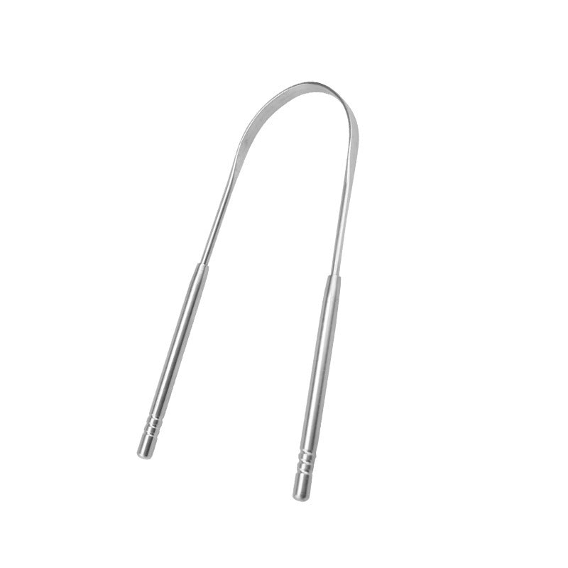 Stainless Steel Tongue Scraper – Deep Oral Hygiene