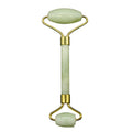 Rouleau de jade – Masseur facial double tête en jade naturel