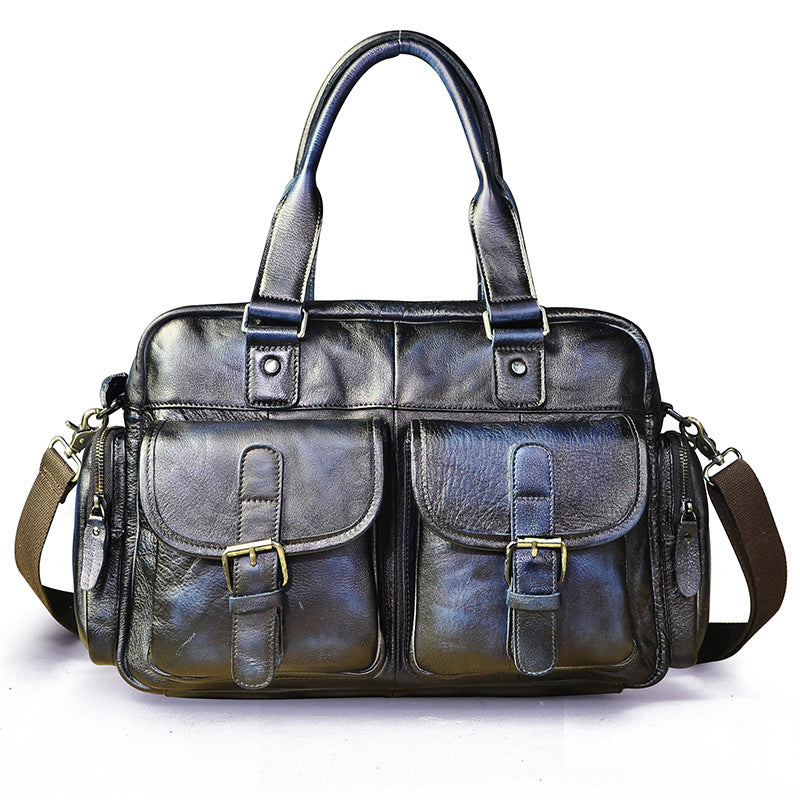 Men’s Leather Crossbody Bag – Modern Elegant Shoulder Style