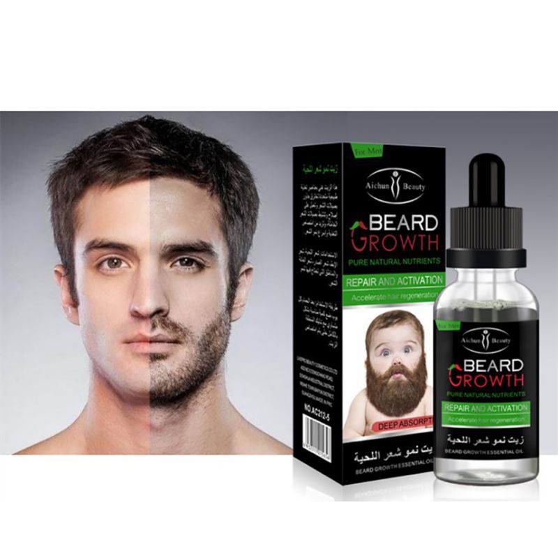 Beard Essential Oil — Natural Nourishment, Growth & Repair