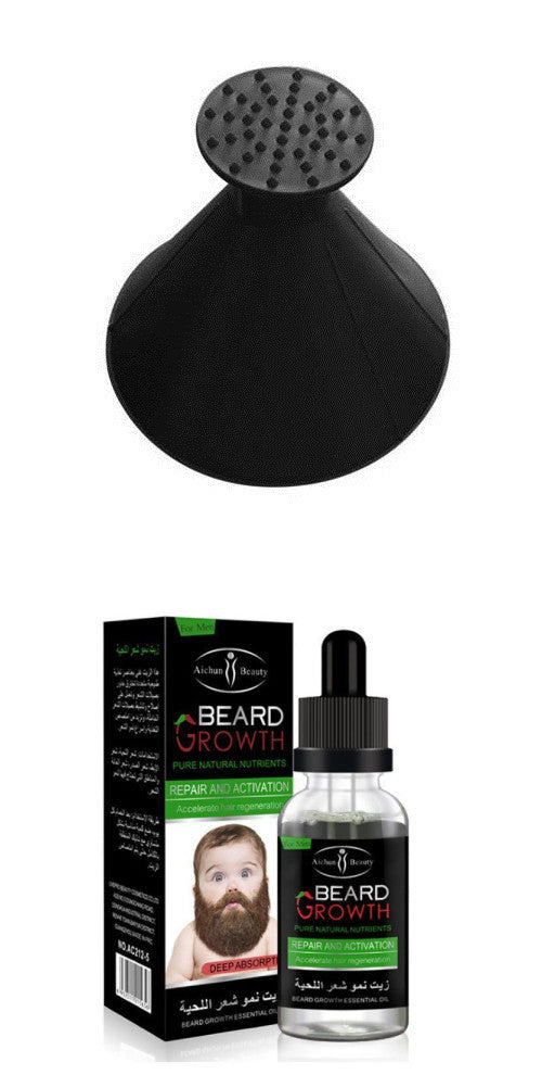 Beard Essential Oil — Natural Nourishment, Growth & Repair