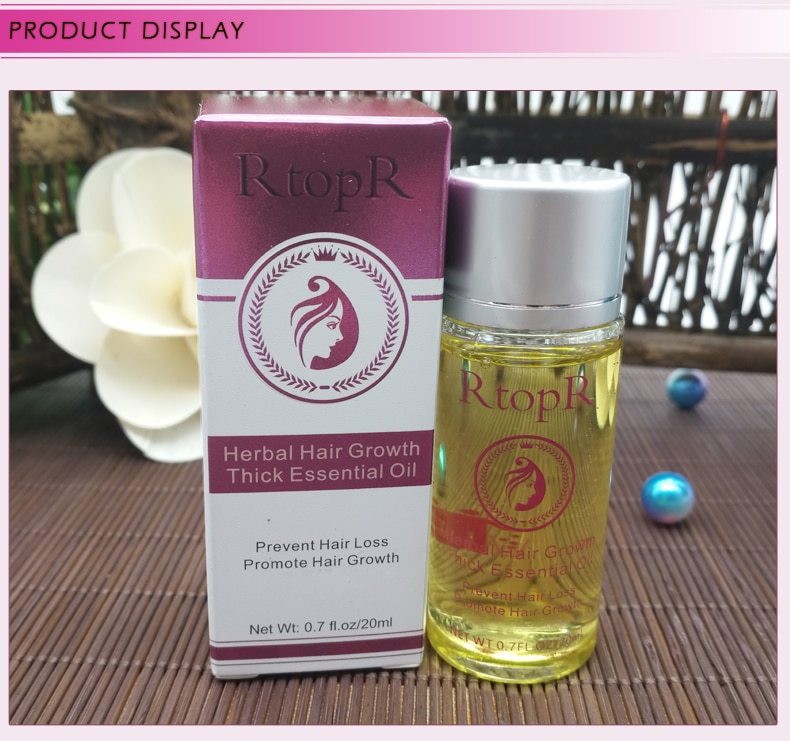 Fast Powerful Hair Growth Essential Oil – 20ml Natural Treatment for Hair Loss Prevention