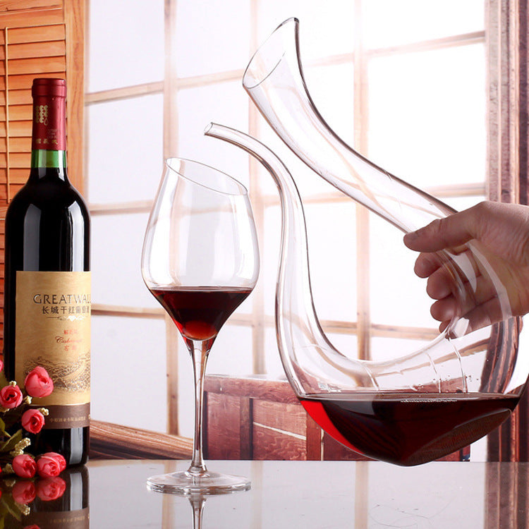 🍇 Glass Creative Trendy Personalized Wine Decanter – Elegant Home & Bar Accessory