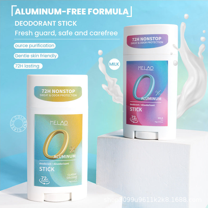 Antiperspirant Deodorant Stick Aluminum Free Underarm Odor Control Irritation Free