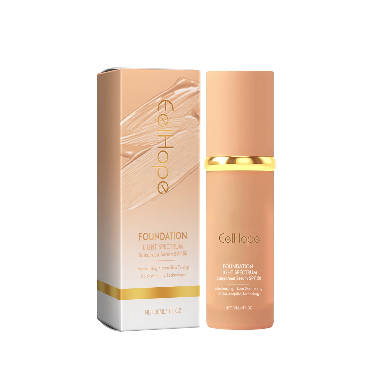 2-in-1 Lightweight Liquid Foundation – Concealer & Moisturizer