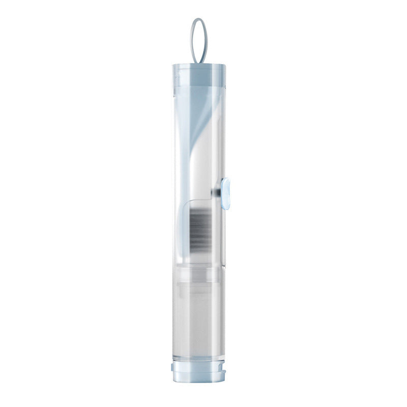 Portable Folding Travel Toothbrush with Toothpaste – Compact and Convenient Ki