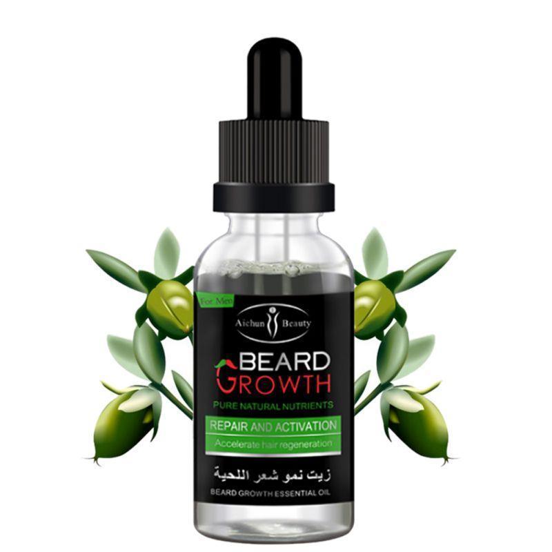 Beard Essential Oil — Natural Nourishment, Growth & Repair