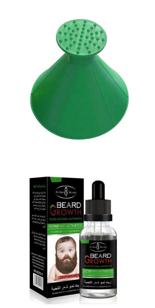 Beard Essential Oil — Natural Nourishment, Growth & Repair