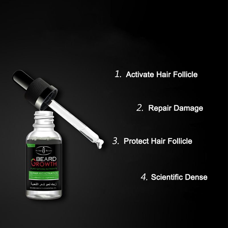 Beard Essential Oil — Natural Nourishment, Growth & Repair