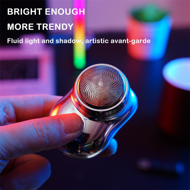 💡 Mini Portable Electric Shaver – Cordless, USB Rechargeable, Wet & Dry, Painless Grooming for Men