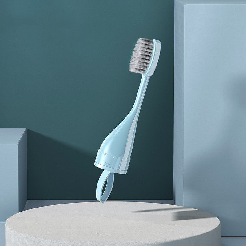 Portable Folding Travel Toothbrush with Toothpaste – Compact and Convenient Ki