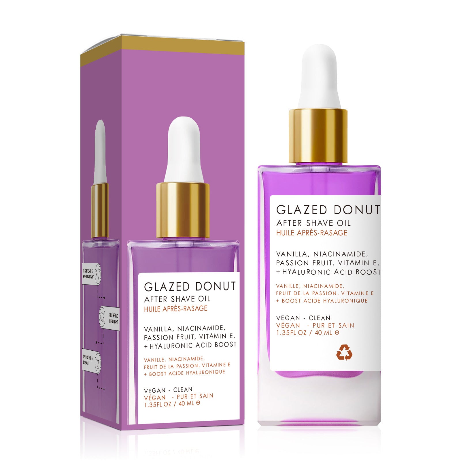 Purple Donut Aftershave Oil – Soothing & Moisturizing