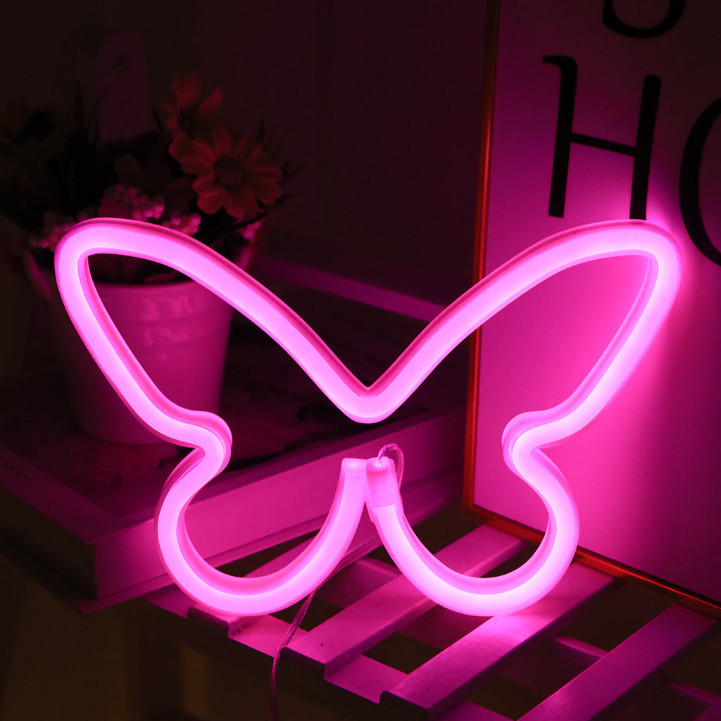 ⚡ LED Neon Light – Cloud, Lightning & Music Note Design Decorative Lamp