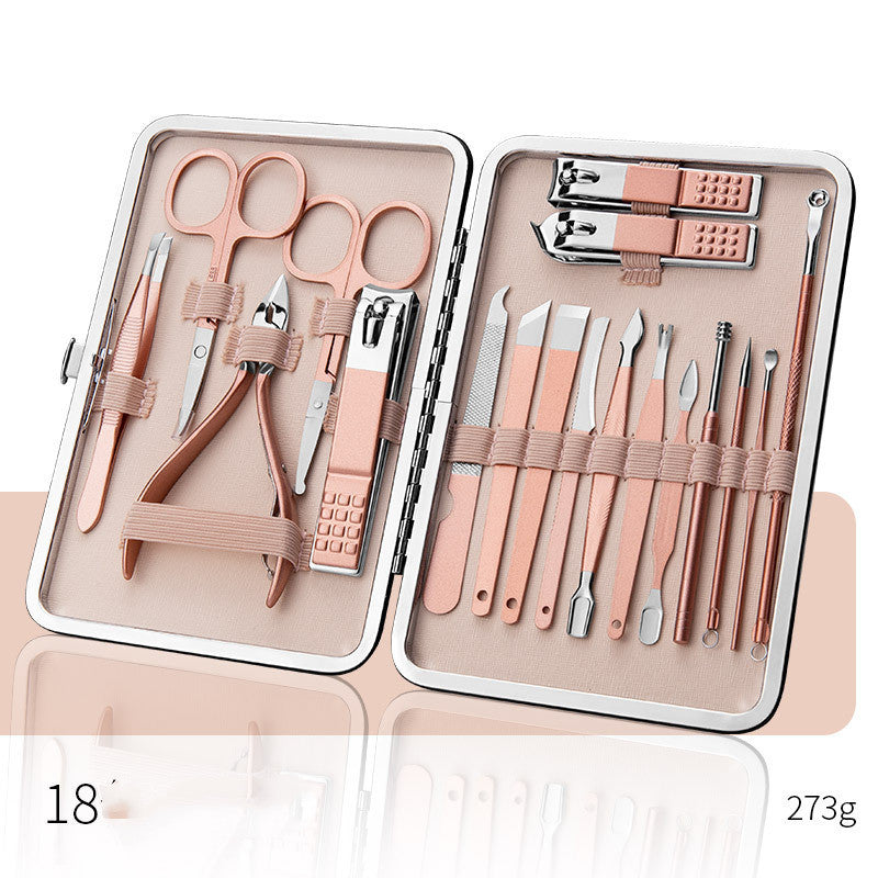 Professional Manicure and Pedicure Kit – 16-Piece Complete Set
