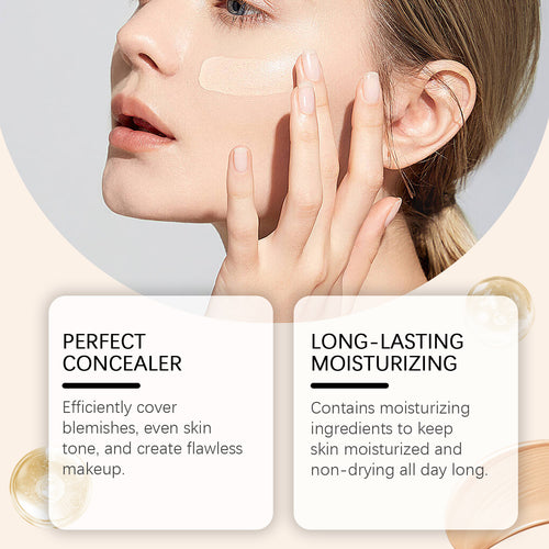 2-in-1 Lightweight Liquid Foundation – Concealer & Moisturizer