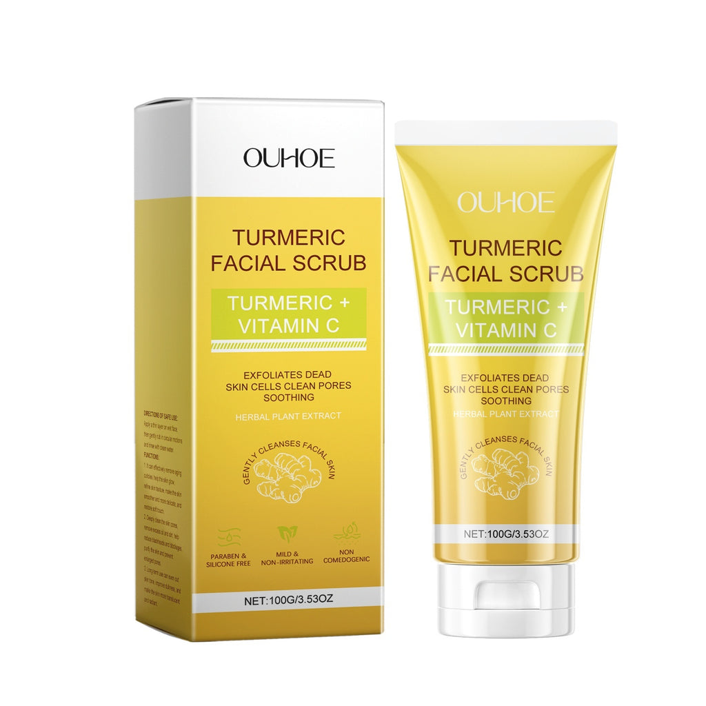 Turmeric Facial Scrub – Brightens and Renews Skin