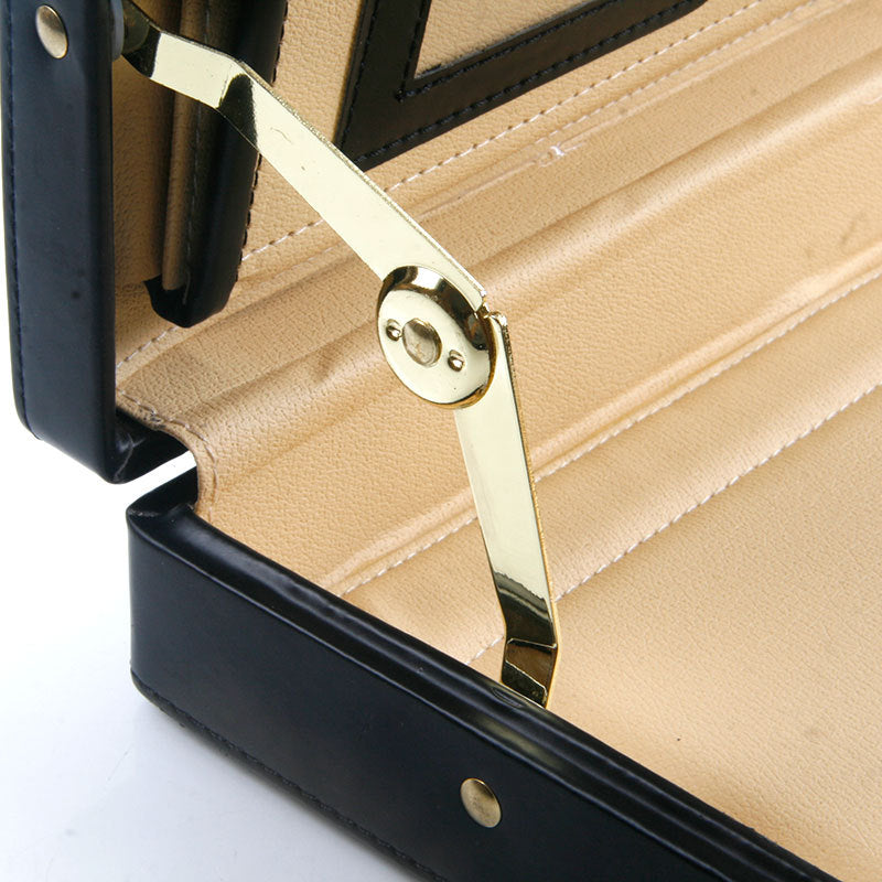 Metafocus SecureVault Elite – Luxury Leather Password Suitcase