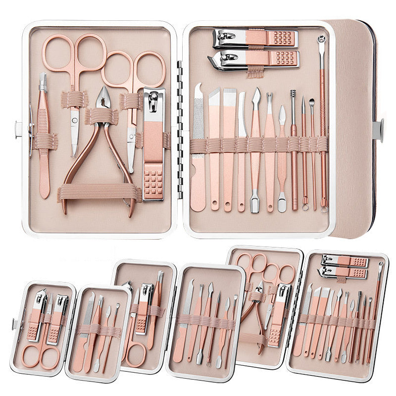 Professional Manicure and Pedicure Kit – 16-Piece Complete Set