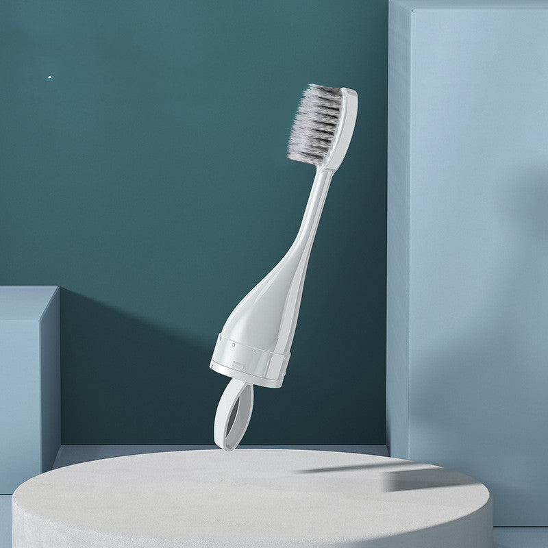 Portable Folding Travel Toothbrush with Toothpaste – Compact and Convenient Ki