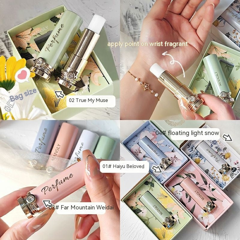 🌸 Solid Perfume – Long-Lasting Fragrance, Compact & Portable