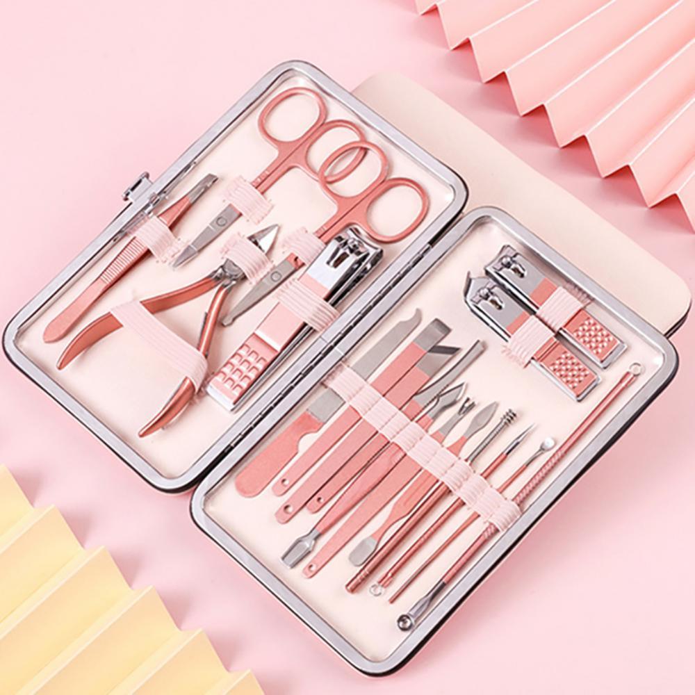 Professional Manicure and Pedicure Kit – 16-Piece Complete Set