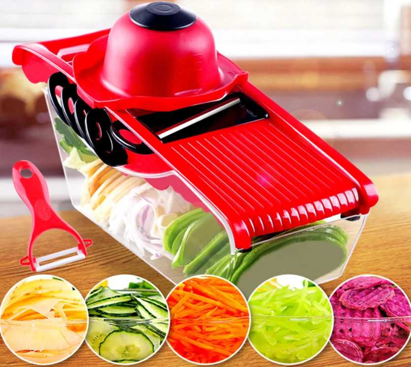 Multifunction Kitchen Slicer 6 Blades - MetaFocus