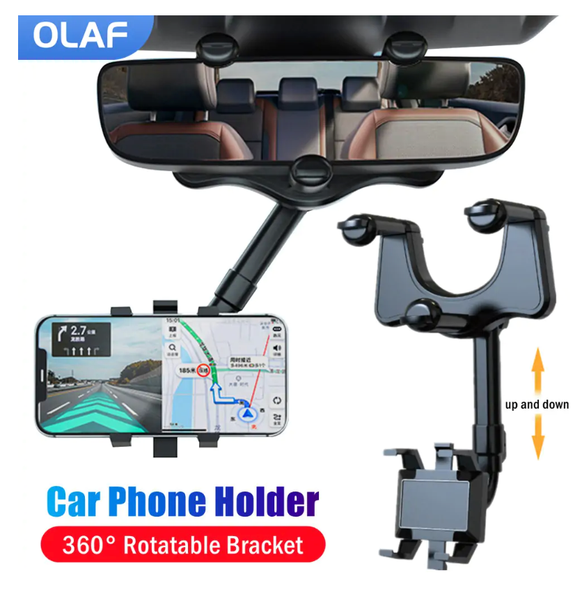 360° Rotatable Smart Phone Car Holder - MetaFocus