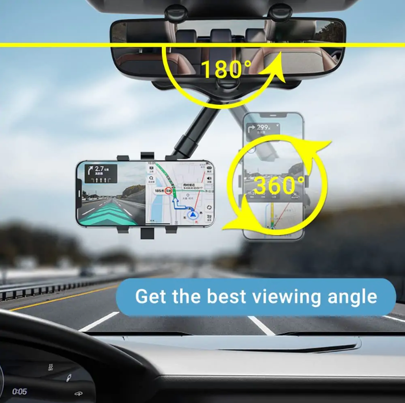 360° Rotatable Smart Phone Car Holder - MetaFocus