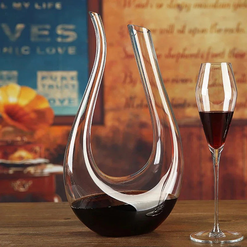 Decantador de vino de cristal hecho a mano – 1500 ml