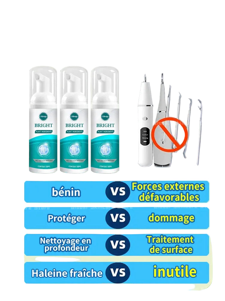 Nettoyage des dents et mousse buccale – Collection avec livraison gratuite