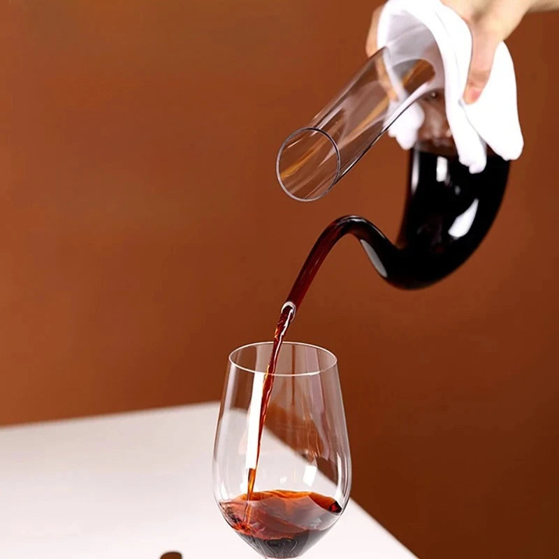 Decantador de vino de cristal hecho a mano – 1500 ml