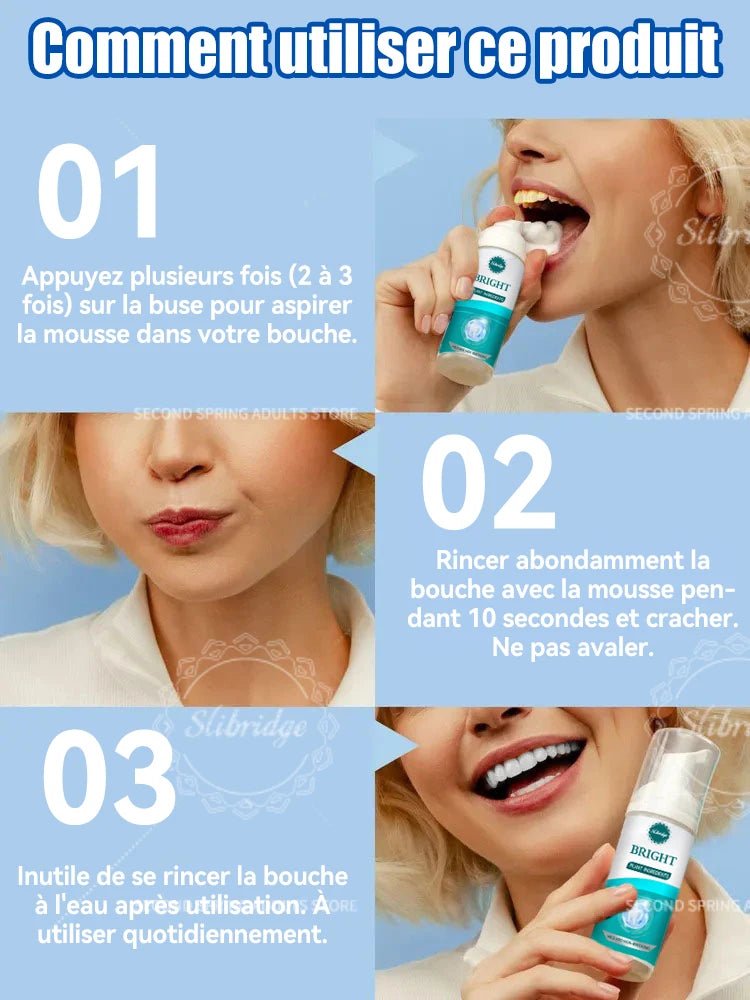 Nettoyage des dents et mousse buccale – Collection avec livraison gratuite
