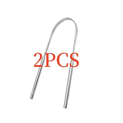 Stainless Steel Tongue Scraper – Deep Oral Hygiene