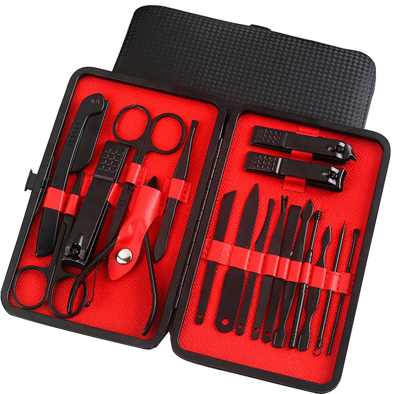 Professional Manicure and Pedicure Kit – 16-Piece Complete Set