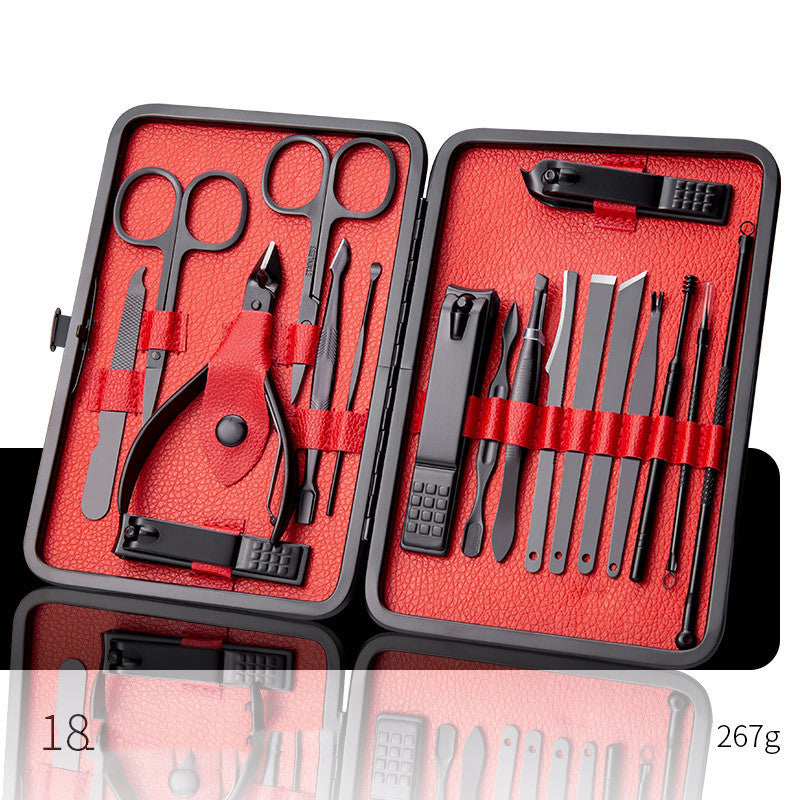 Professional Manicure and Pedicure Kit – 16-Piece Complete Set