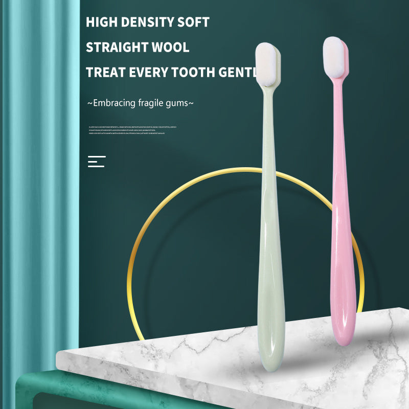 Ultra-Soft Toothbrush – Ten Thousand Bristles for Adults & Children