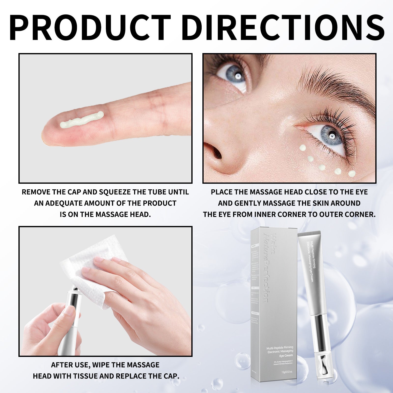 👁️ Wrinkle Removal Polypeptide Firming Eye Cream – Electronic Anti-Wrinkle & Vitality Treatment