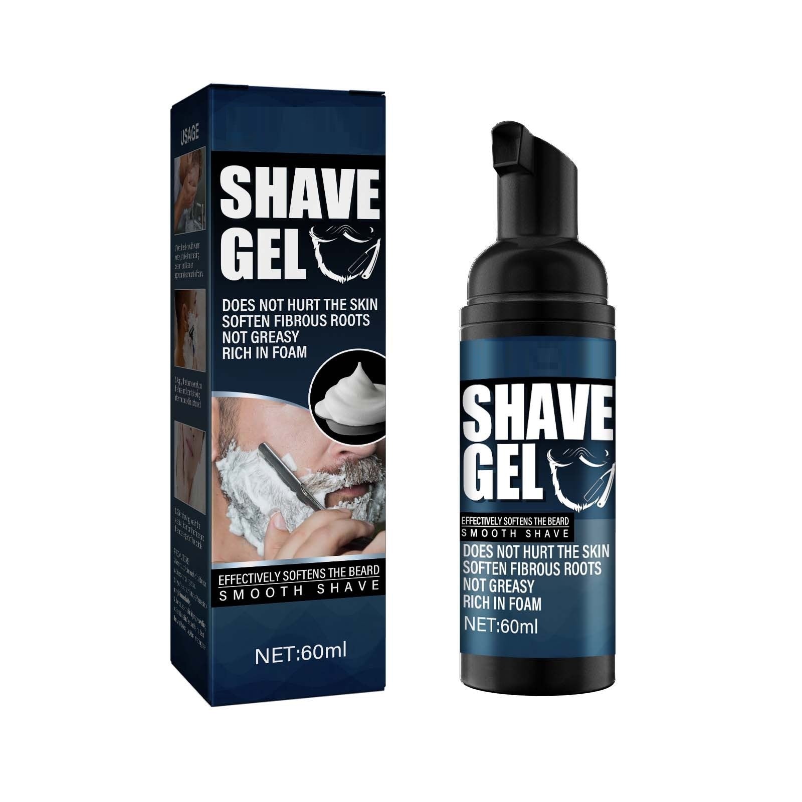 Men’s Mild Shaving Foam – Cleanse & Soften Beard
