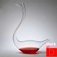 🍇 Glass Creative Trendy Personalized Wine Decanter – Elegant Home & Bar Accessory