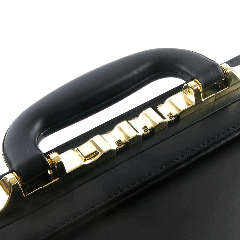 Metafocus SecureVault Elite – Luxury Leather Password Suitcase