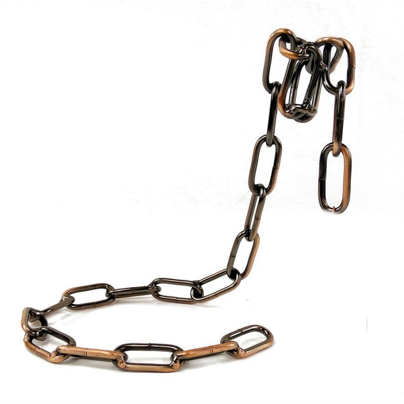 Odd Suspension Iron Chain Wine Rack – Floating Metal Chain Bottle Holder