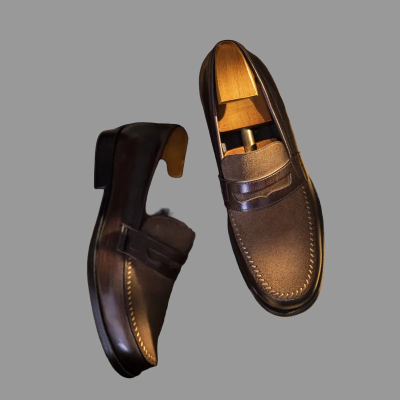 Executive Leather Loafers