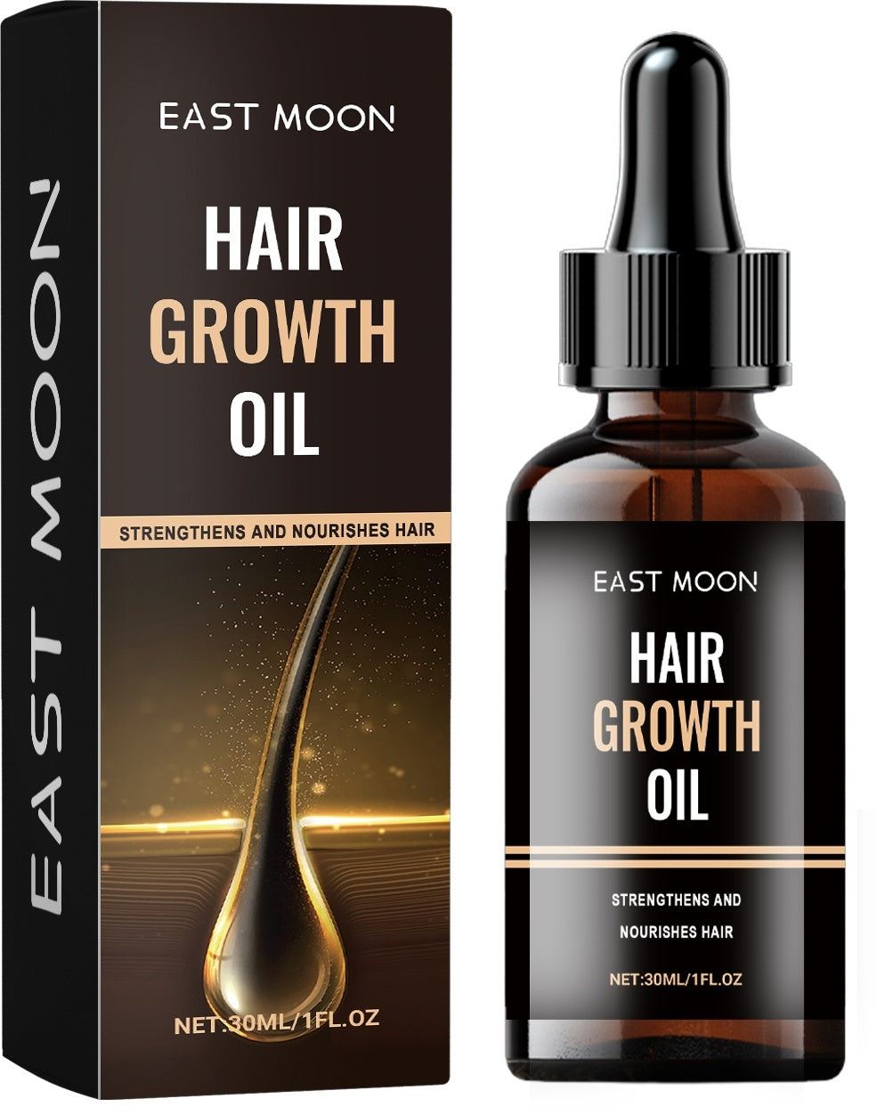 🌿 Natural Hair Growth Oil – Strengthening & Scalp Nourishing Treatment