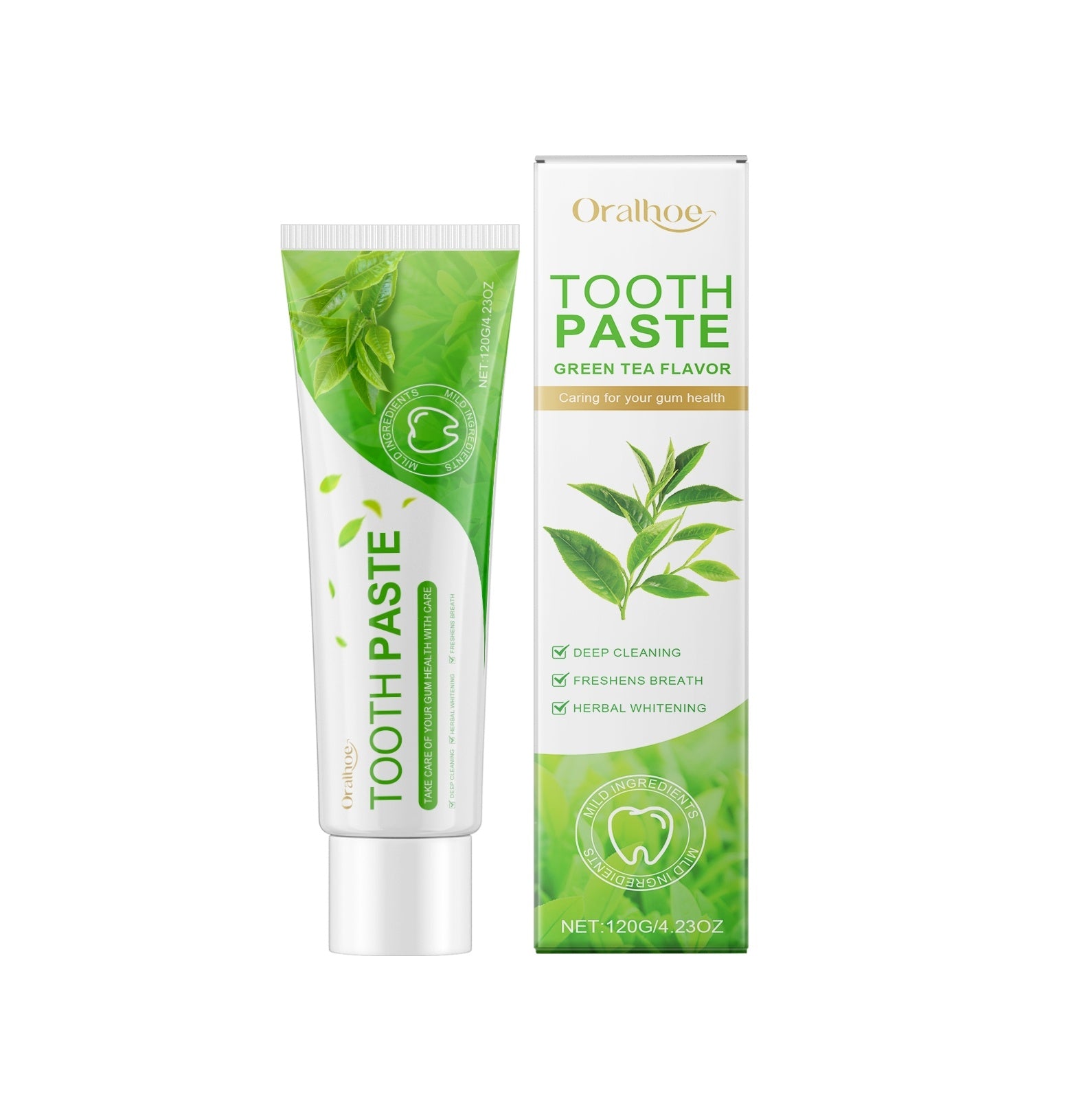 🦷 Bamboo Bright White Toothpaste – Natural Whitening & Fresh Breath Care