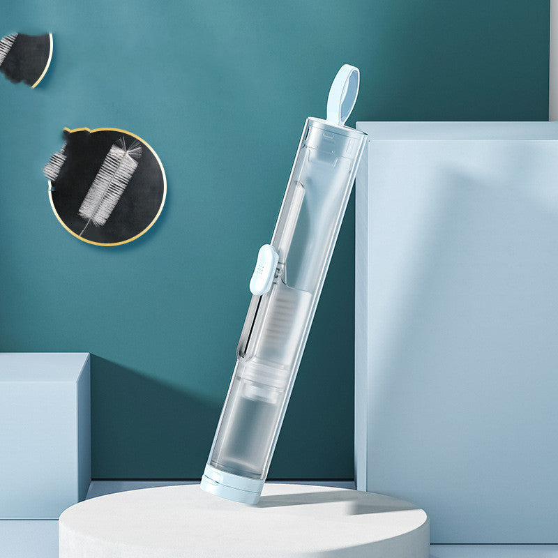 Portable Folding Travel Toothbrush with Toothpaste – Compact and Convenient Ki