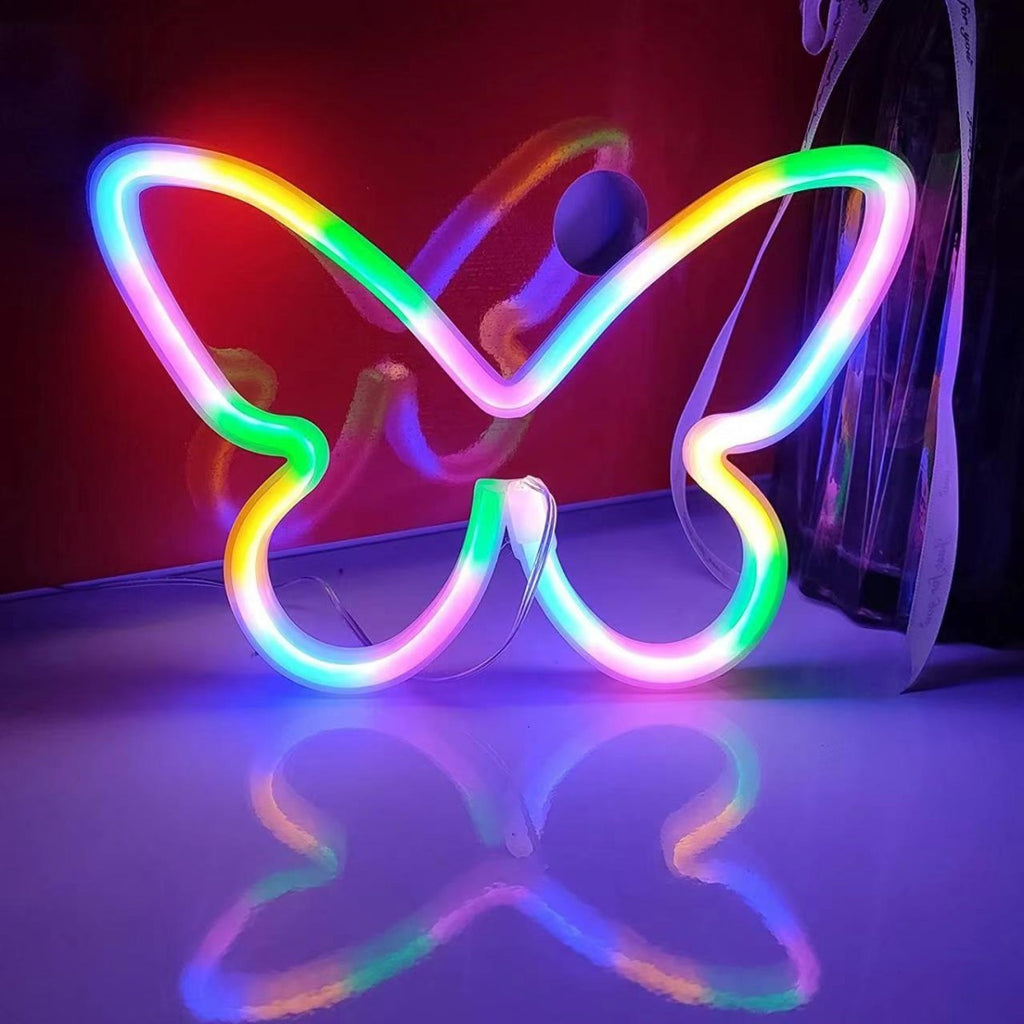 ⚡ LED Neon Light – Cloud, Lightning & Music Note Design Decorative Lamp